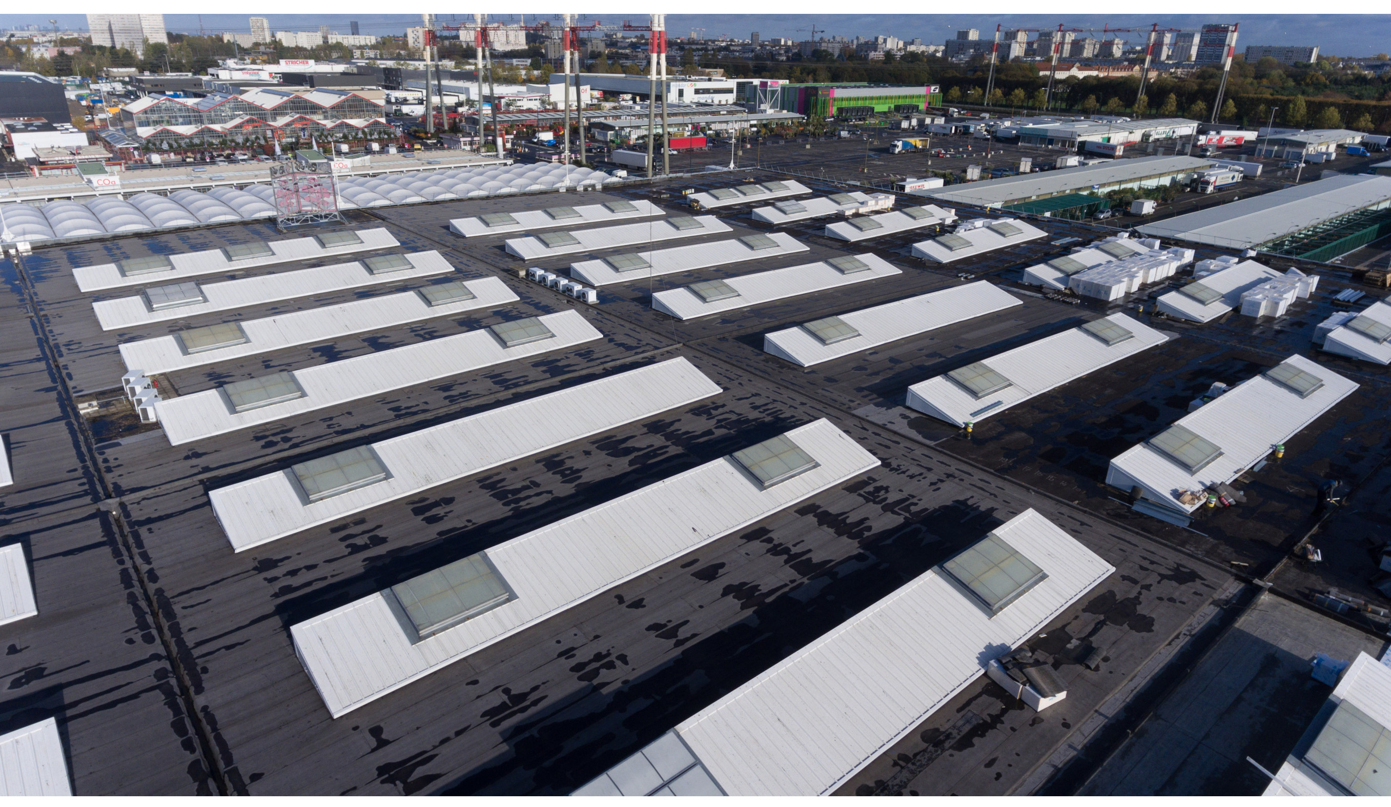 A terme, la toiture pourra accueillir une centrale photovoltaïque. 