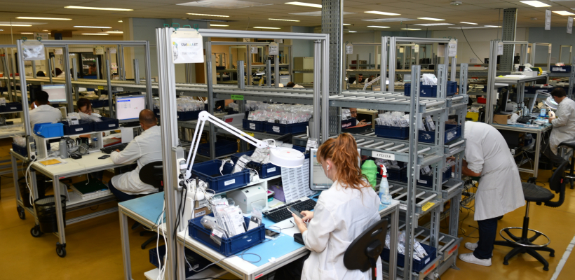 L'usine de reconditionnement de la marque Smaaart dans l'Héraut.