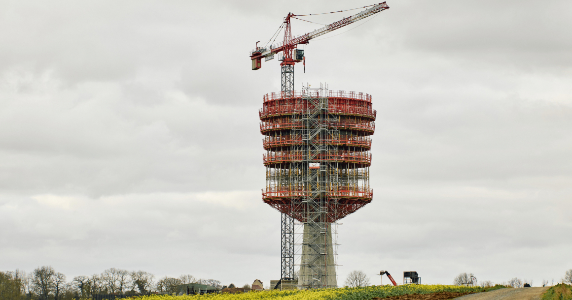 D'une capacité de 800 m3, l'ouvrage alimentera les municipalités de Bénouville et de Blainville-sur-Orne. 