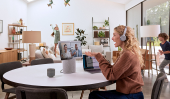 Avec le Webex Desk Mini, Cisco mise sur la portabilité de son écosystème Webex en imaginant une version réduite de son matériel phare, le Webex Desk Hub.