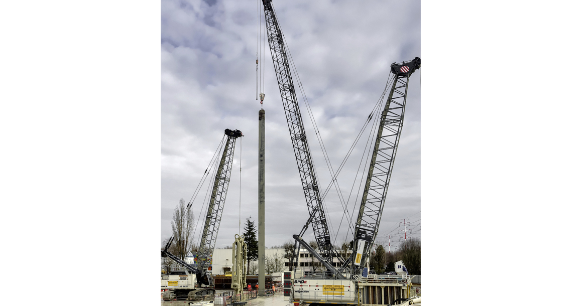 Par leur ampleur, leurs délais de réalisation et les difficultés d'exécution, les chantiers du Grand Paris Express ont impacté les parcs. Crédit photo : Francis Vigouroux / Scoété du Gran Paris, groupement CAP