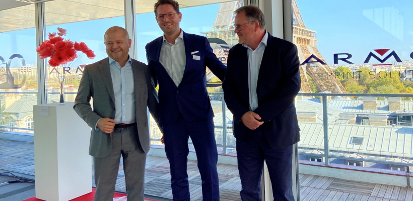 Le 6 octobre 2022, le Groupe Armor célébrait l'arrivée de Philippe Chaventré à l'occasion de l'anniversaire des 100 ans de l'entreprise au Pullman Hôtel en face de la Tour Eiffel.