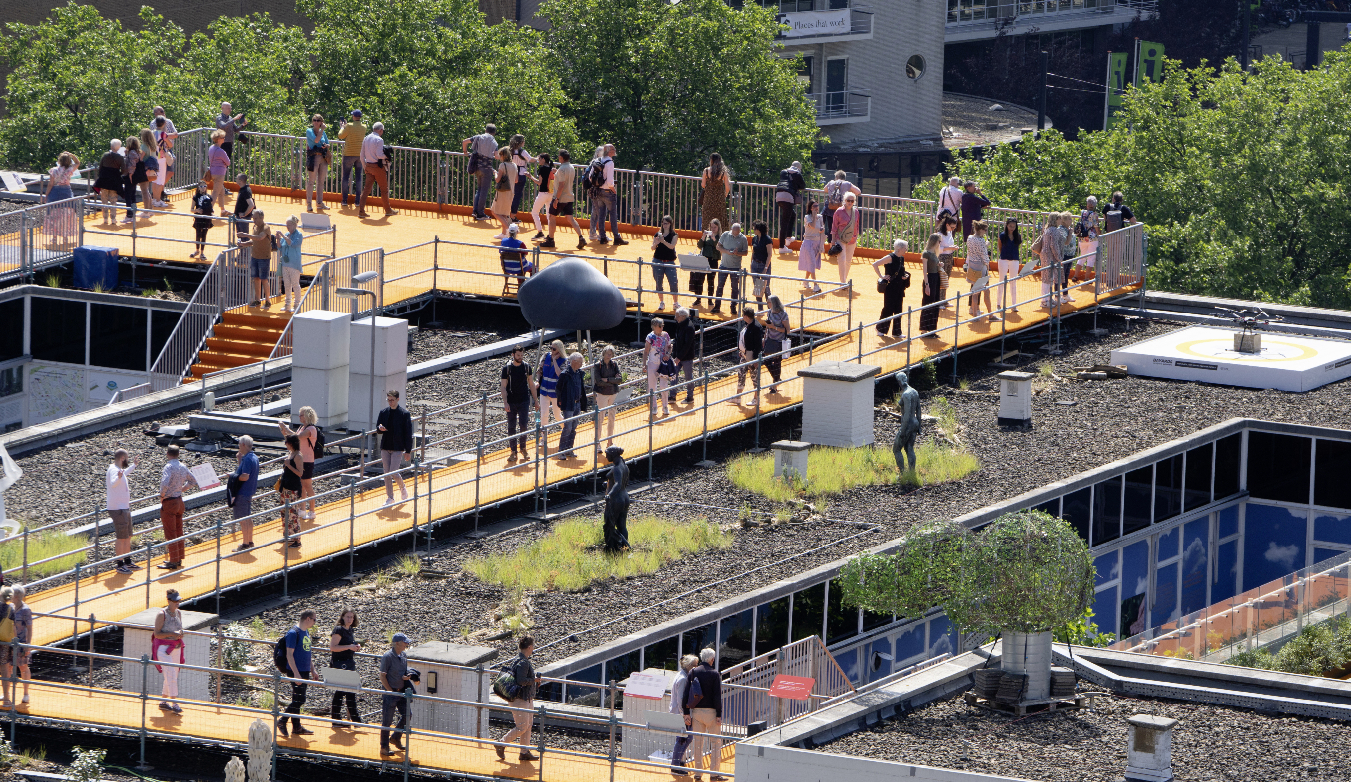 Les visiteurs des Rooftop days se comptent en milliers. 