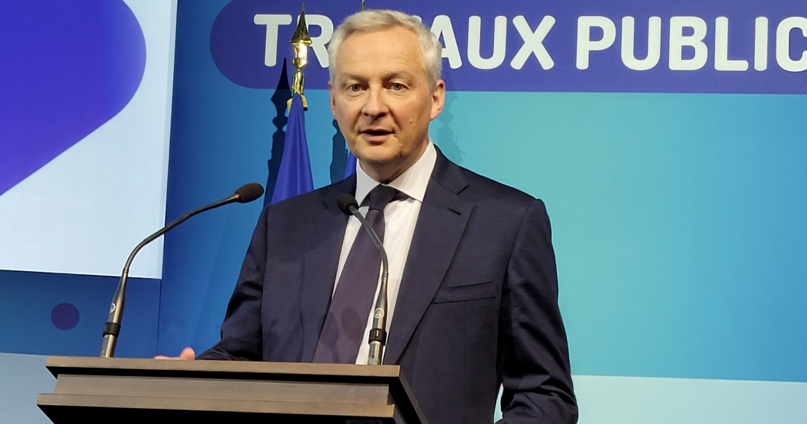 Bruno Lemaire, mibistre de l’Économie et des Finances.