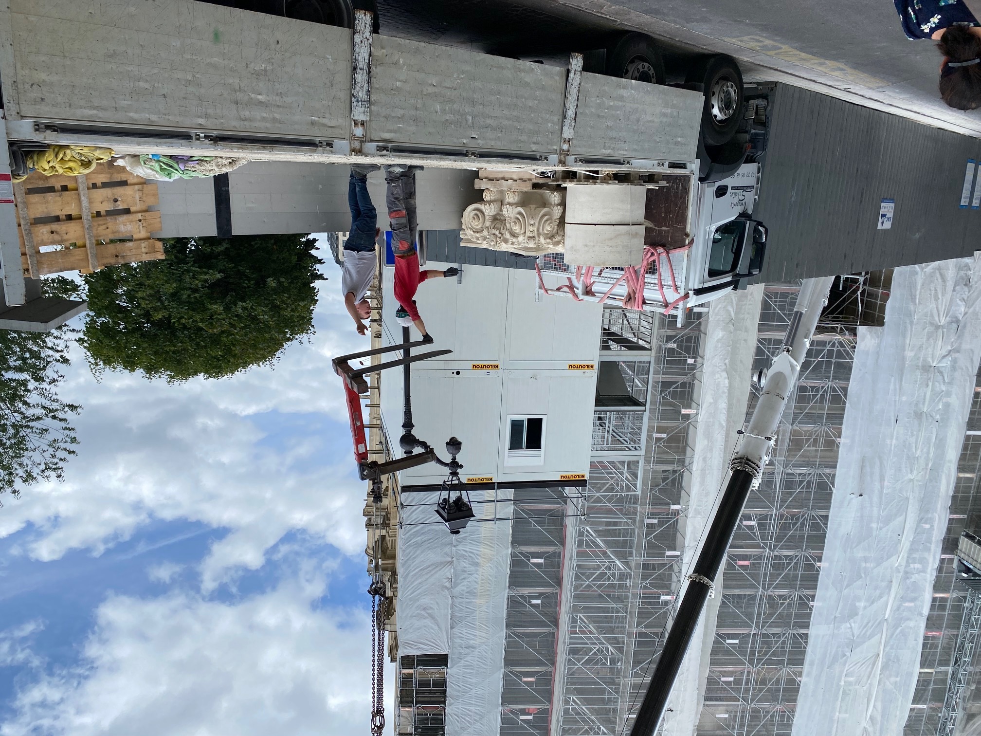 Le chantier de la restauration de l'église St Eustache au cœur de Paris se termine... 