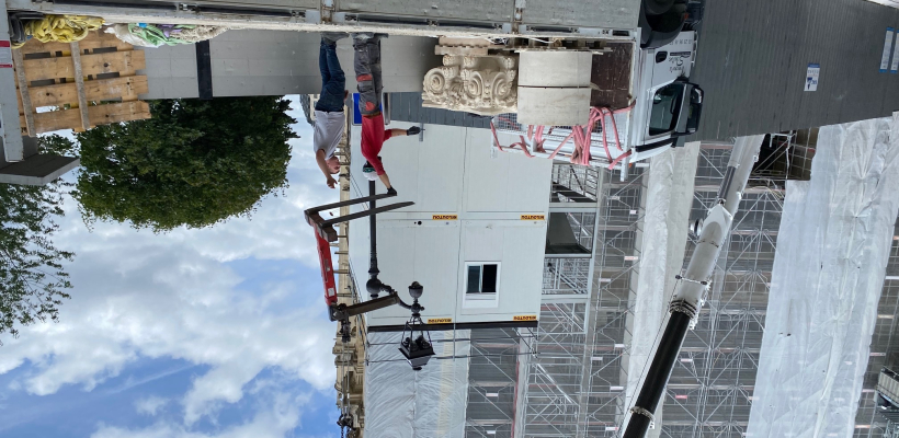 Le chantier de la restauration de l'église St Eustache au cœur de Paris se termine... 