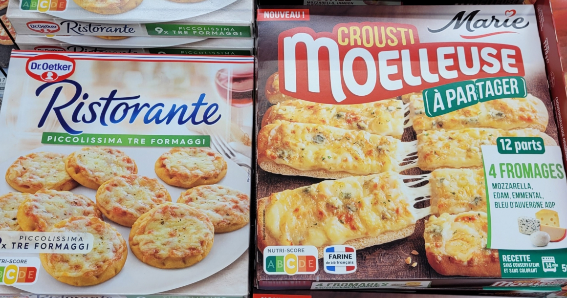 Le « numéro uno » des nouveautés 2023 c’est la pizza ! Elle concerne de près ou de loin la moitié du top 10 Grand Froid. En photo, les Piccolissima chez Dr.Oetker Ristorante et les Crousti Moelleuse à partager de Marie.