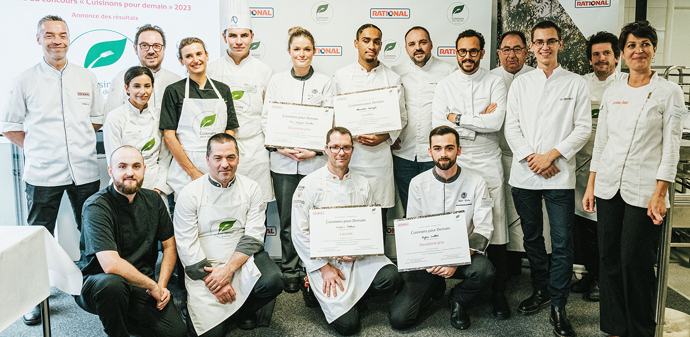 Le thème de ce Concours a été élaboré en partenariat par l’équipe Rational et le chef César Troisgros, avec pour objectif d’inviter les futurs chefs de demain à s’interroger sur l’avenir de la cuisine dans une démarche respectueuse de l’environnement.