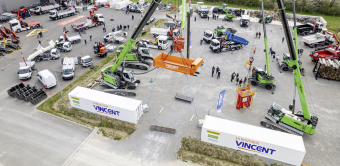 Le Lift & Drive Tour est une version nomade de la zone de démonstration que Groupe Vincent possède dans son siège drômois.