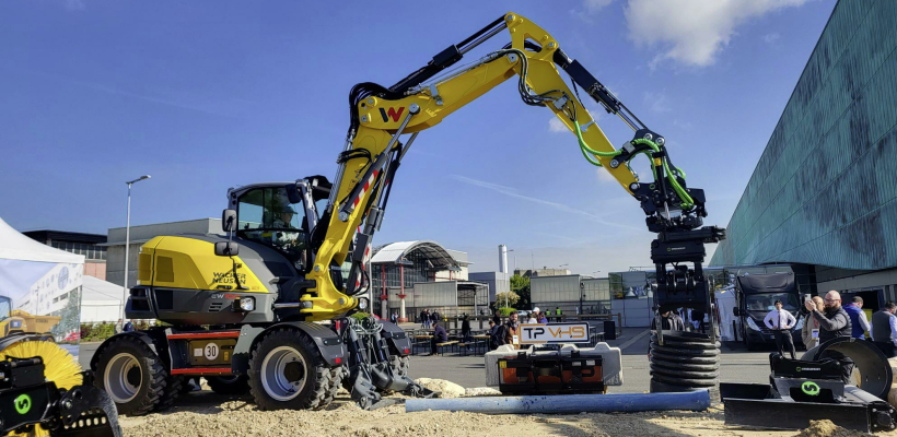 Intermat a donné l'occasion aux constructeurs membres de l'Alliance de montrer différentes combinaisons de produits.