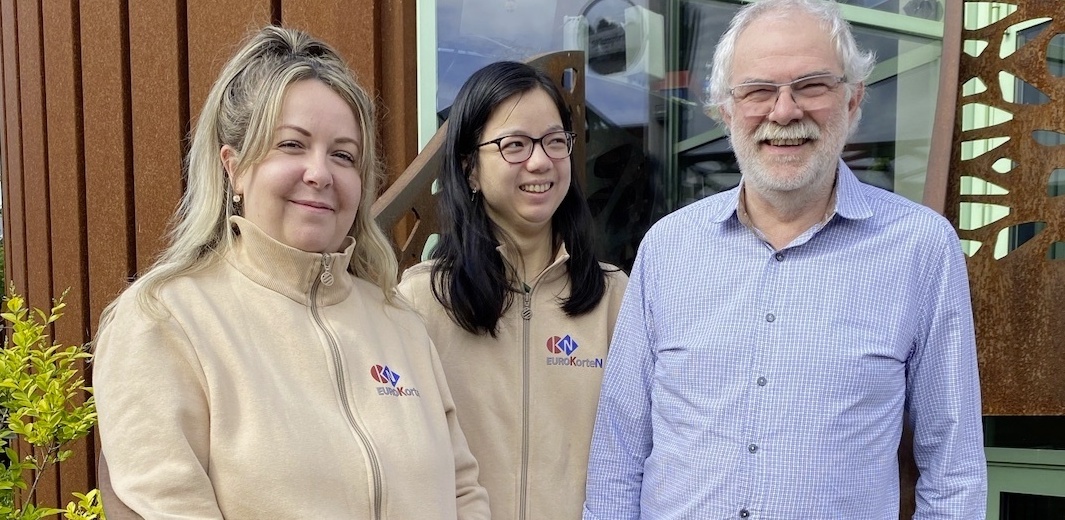 Mathilde Kretz, Myriam et François Nouyrit. 