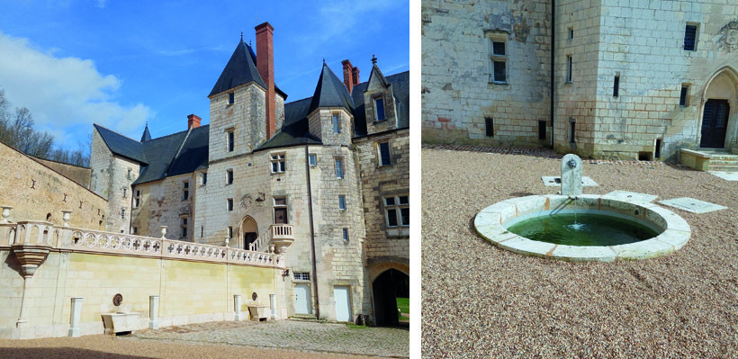 Fortement fragilisé, le château de Courtanvaux fait l'objet d'une vaste opération de rénovation.