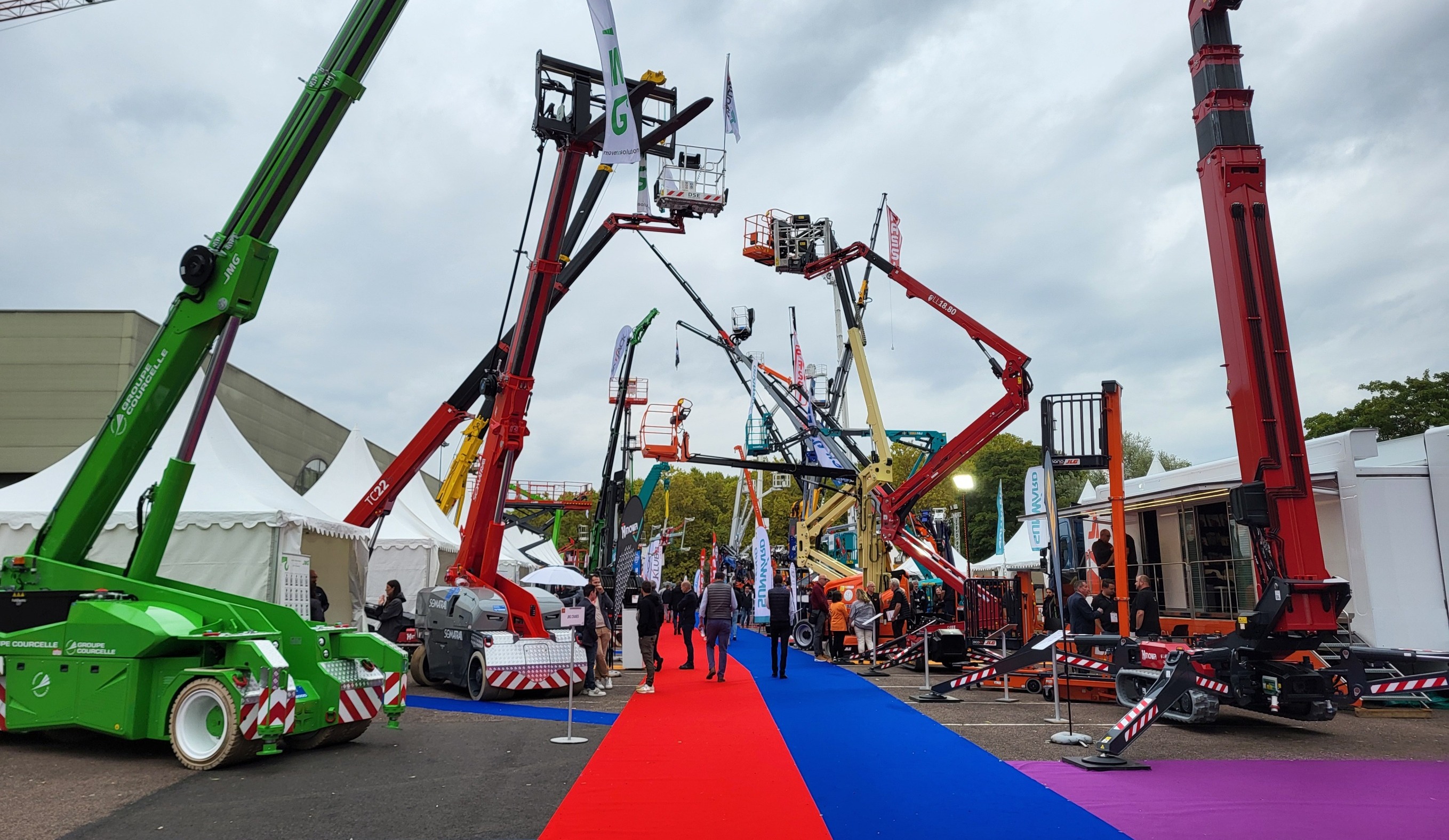 JDL Expo a rassemblé les constructeurs de matériels de levage et de manutention à Beaune fin septembre.