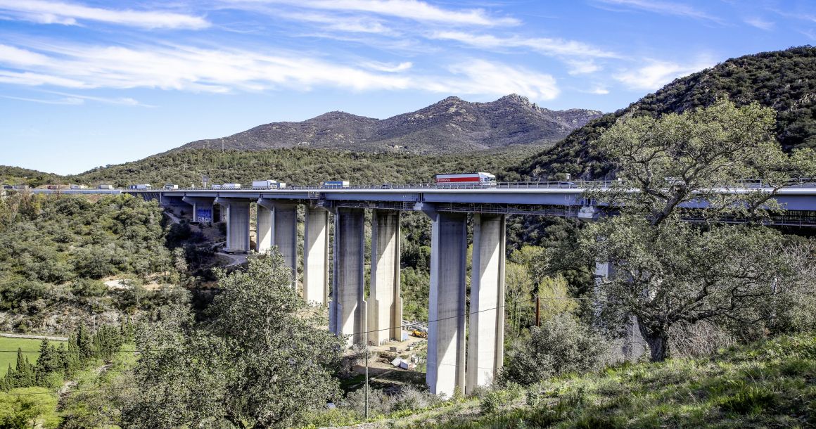 Dernier des quatre viaducs rénovés de l’A9, le chantier du viaduc de Rome s’est terminé en juillet dernier.