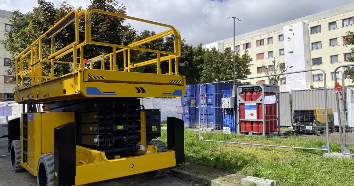 Accueillie sans difficulté par l’ensemble des compagnons sur le chantier, la solution expérimentée commence à faire ses preuves face aux nacelles conventionnelles.