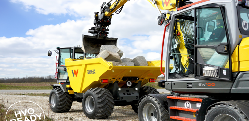 Tous les matériels de chantier et les machines compactes Wacker Neuson produits à partir de septembre de cette année et équipés d'un moteur diesel de niveau 5 sont autorisés à utiliser des carburants HVO conformément à la norme EN15940.