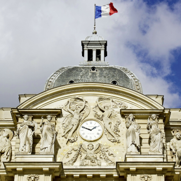 Façade du Sénat