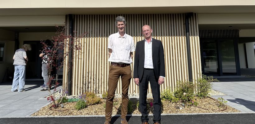 Sylvain Bonnot, président de Myral et Jean-Philippe Micoleau, PDG d’Aramis 