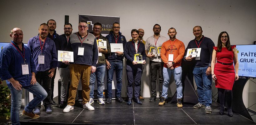 La cérémonie de remise des Trophées de cette sixième édition s’est déroulée à Lyon, au Loft & Verrière, pour une soirée « Faîte de la Grue à Tour » rassemblant les membres de la CPMDG mais également tous les professionnels du secteur des grues à tour et leurs partenaires