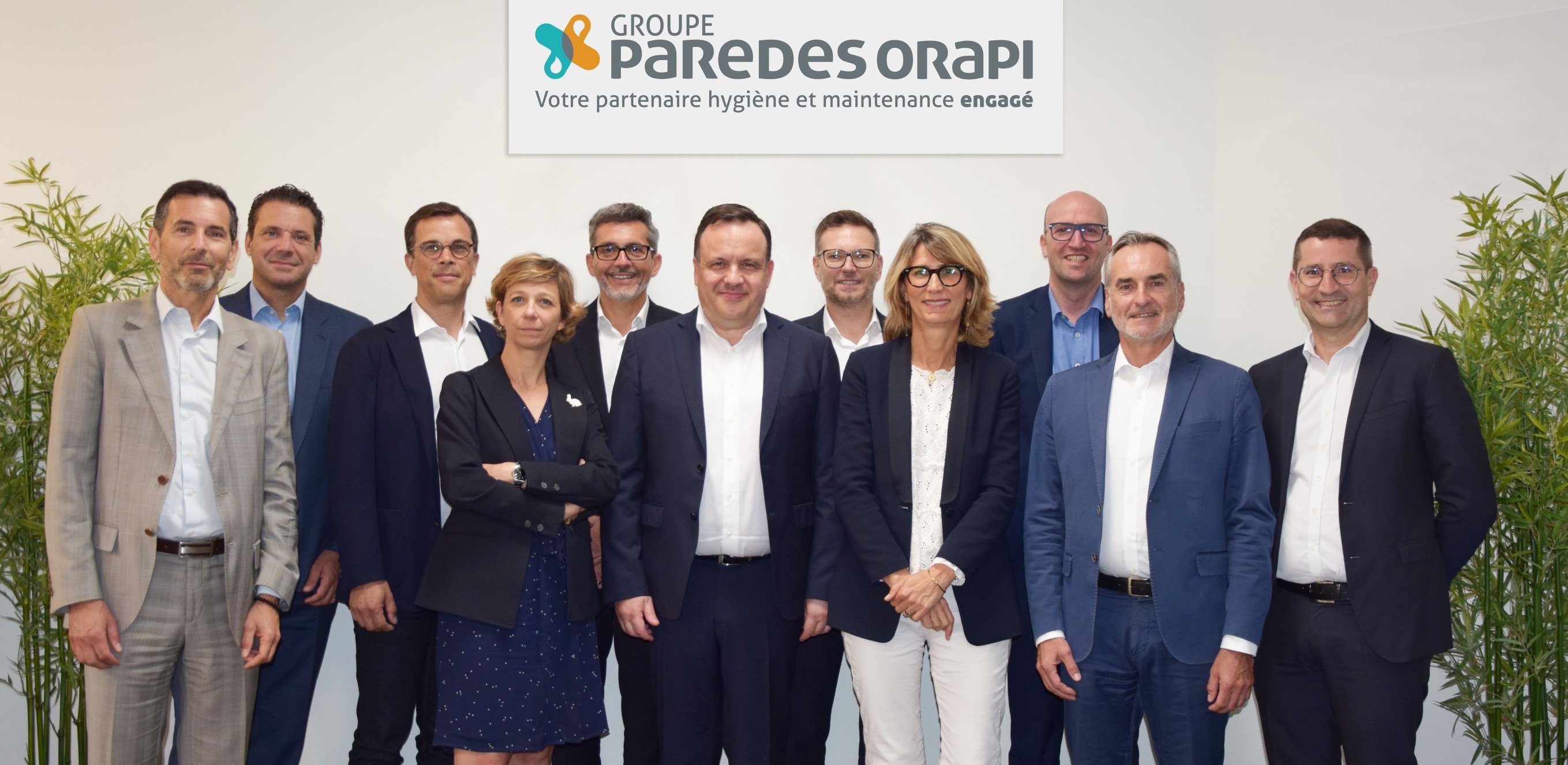 Le nouveau Comex de Groupe Paredes Orapi.