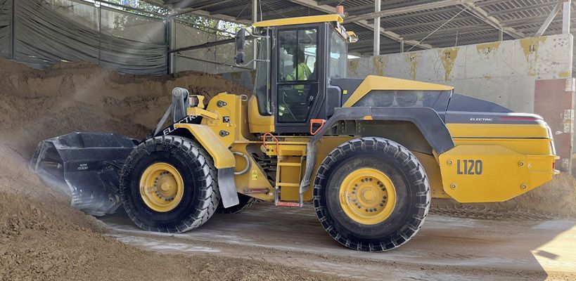 Chargeuse sur pneus Volvo L120 Electric 