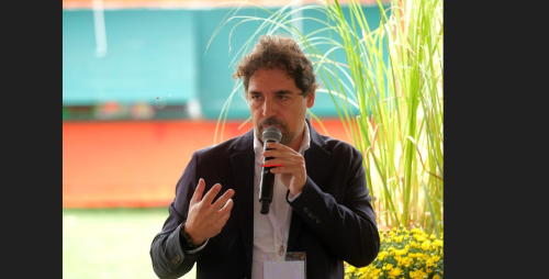 Matteo Pasinato, Commissaire général du salon international des matériels pour la construction et les infrastructures.