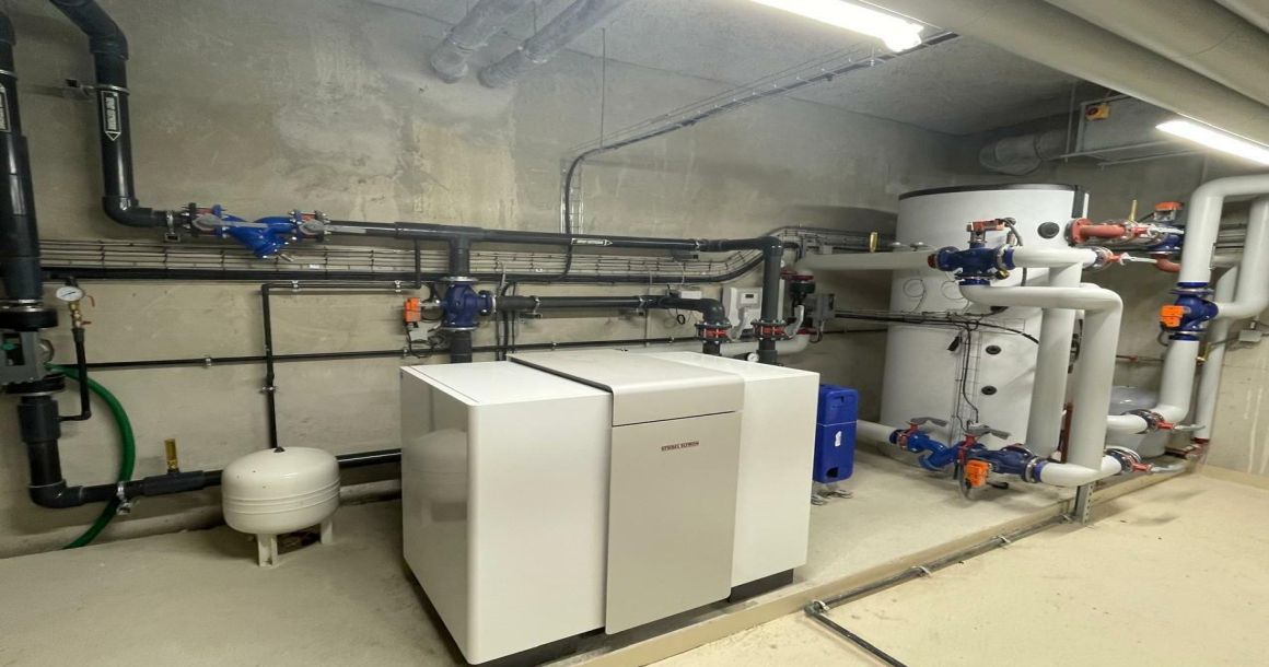 PAC WPF52, de 57 kW, de Stiebel Eltron.
