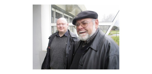 Christian Cancé en 2009 accompagné de son fils Bertrand, actuel dirigeant. 