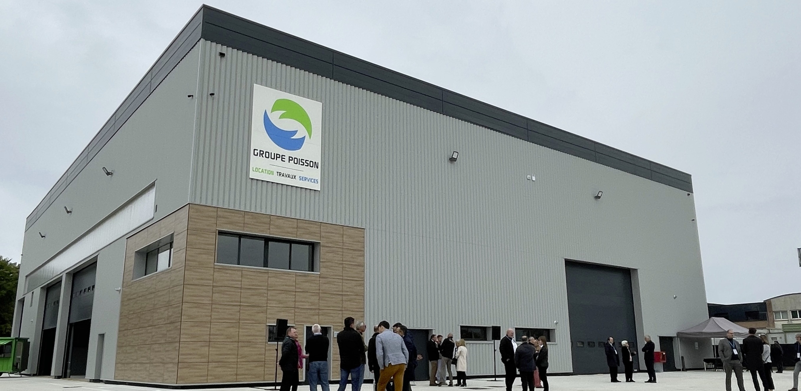 Le Groupe Poisson se dote d'un outil destiné à industrialiser les prestations de peinture et de rebuild des matériels. 
