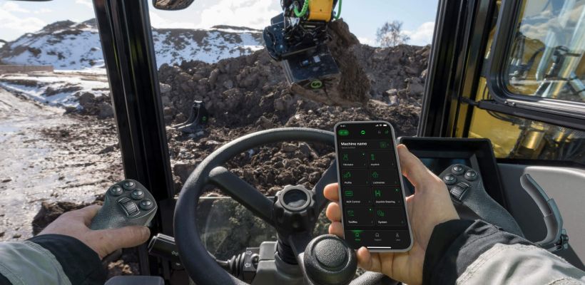 Entre autres changements, l'opérateur peut accéder aux réglages des commandes avec une application mobile.