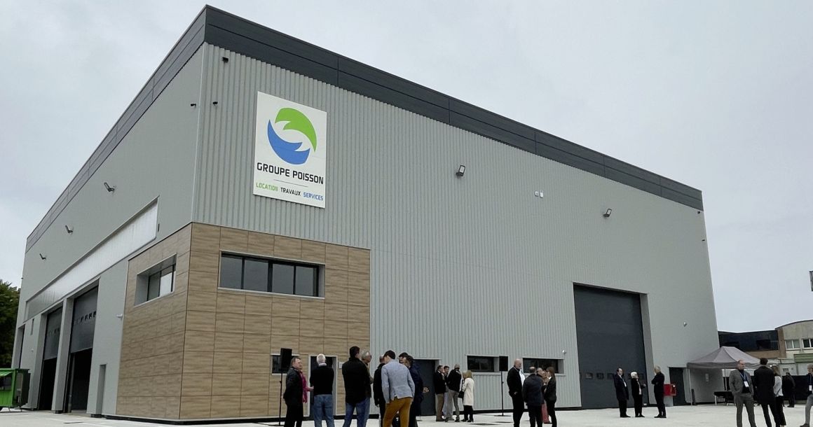 Le Groupe Poisson se dote d'un outil destiné à industrialiser les prestations de peinture et de rebuild des matériels. 