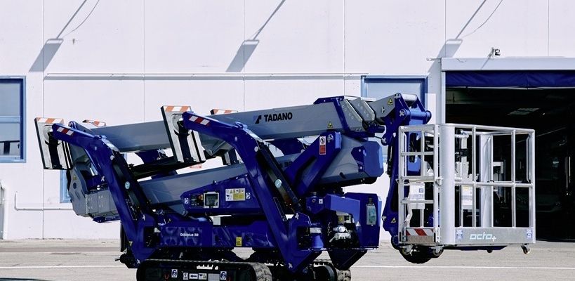 En dépit de sa compacité, la nacelle offre une portée de 16 m.