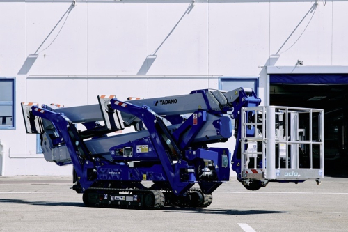 En dépit de sa compacité, la nacelle offre une portée de 16 m.