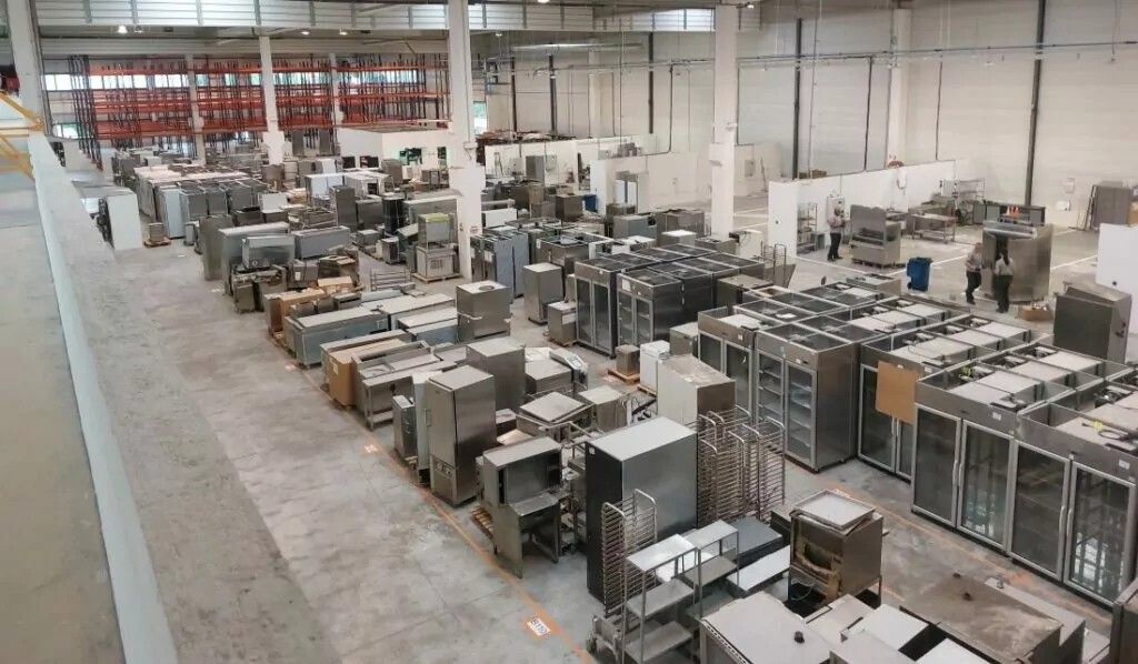Le site de Vesto à Compans (77) était spécialisé jusqu'ici dans les matériels de restauration professionnelle.  