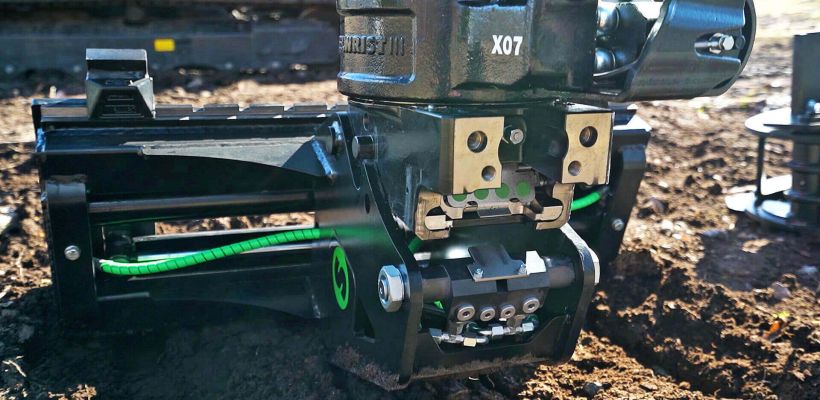 Présenté initialement en couplage avec le porte outils multidirectionnel X07, la SQ40 est désormais disponible seul. 