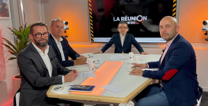 De gauche à droite,Thierry Poyet, Bertrand Capelle, Jean-Noël Onfield et Frédéric Bialorucki.