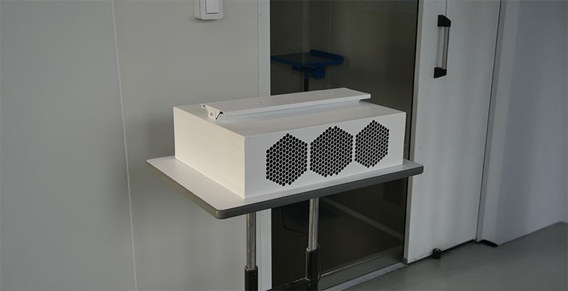 Figure 1 : Épurateur muni d'un ventilateur (S1)