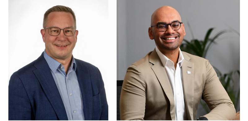 Sami Piirainen et Shuresh Maran prendront leurs nouvelles fonctions le 1er janvier 2026.