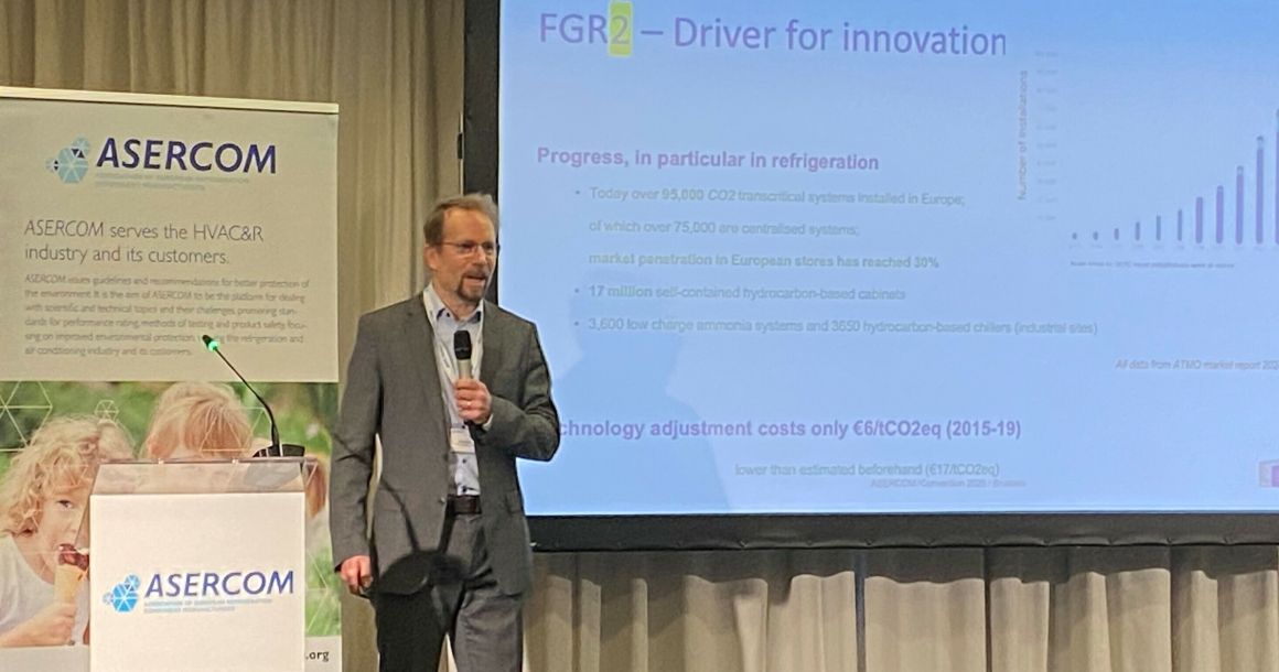 Arno Kaschl, de la Direction générale de l’action pour le climat (DG CLIMA) à la Commission européenne.