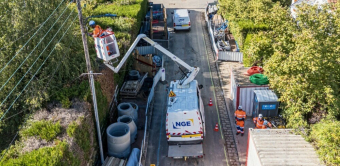 NGE Energies Solutions rassemble les entités de NGE qui œuvrent dans les secteurs de l'énergie et des télécoms.