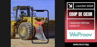 L'application mobile Weproov Partner de Weeproov.