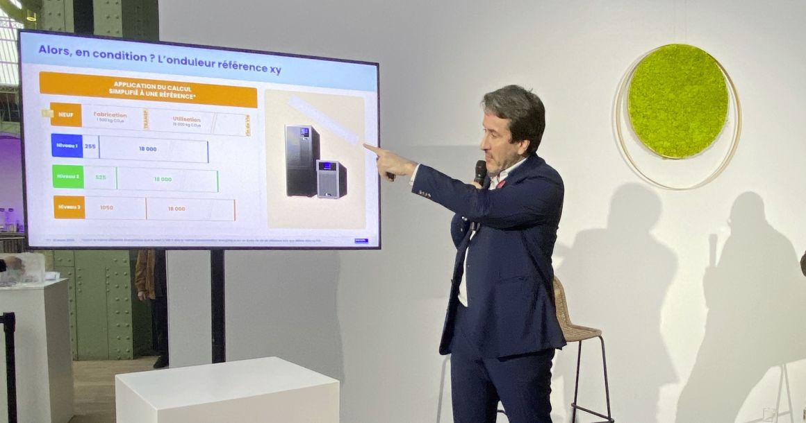 Henri Cuin, DG de Terraquota, présente le livre blanc sur le salon Change Now.
