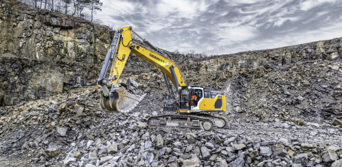 Outre les nouvelles technologies et systèmes d’assistance, les pelles R948 G8, R 952 G8 et P 958 G8 intègre le poste de travail emCAB et son interface INTUSI.