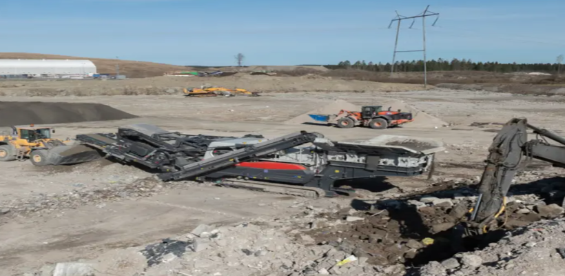 Le constructeur finlandais répondre aux besoins distincts du recyclage des déchets de construction et de démolition, et la production de granulats.