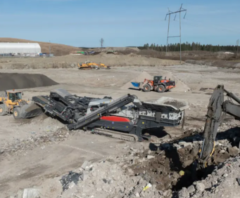 Le constructeur finlandais répondre aux besoins distincts du recyclage des déchets de construction et de démolition, et la production de granulats.