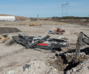 Le constructeur finlandais répondre aux besoins distincts du recyclage des déchets de construction et de démolition, et la production de granulats.