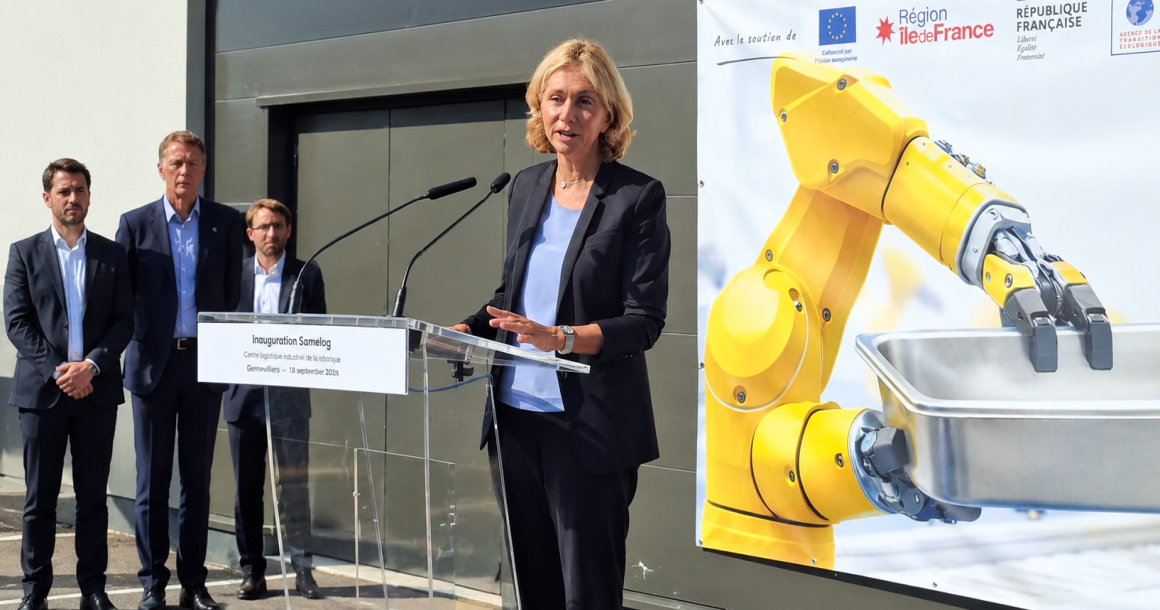 Valérie Pécresse, Présidente de la région île-de-France et soutien du FEDER, avait fait le déplacement pour saluer "cette avancée majeure en faveur du réemploi pour la région...".