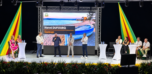 Hervé Dufourq, référant pour Équipage Hygiène Solutions était présent à l’occasion de la 19e Convention du Gafic au Cap-Vert