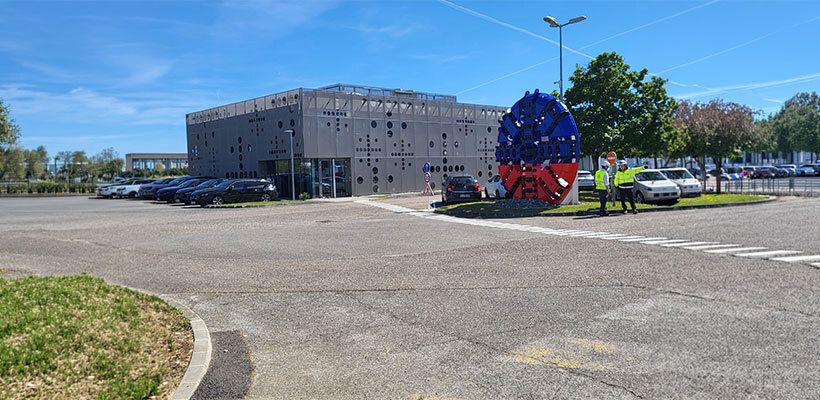 Installé à Saint-Jory en Haute-Garonne, Bessac fabrique et exploite des tunneliers depuis plus de cinquante ans.