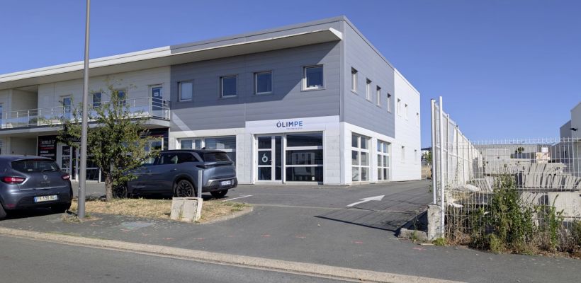 Nouveau siège d'Olimpe Technology situé à Aytré, près de La Rochelle.